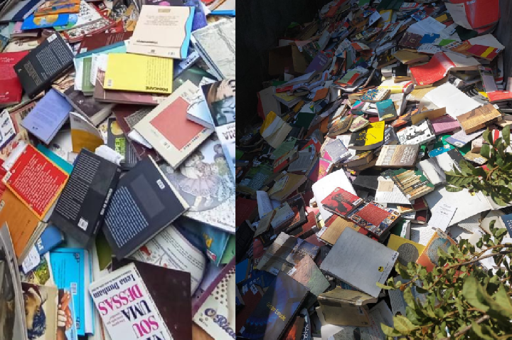 40 mil livros descartados em Osasco: Cultura diz estar acompanhando caso