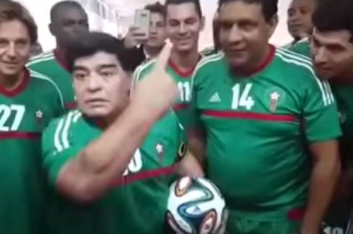 “A jugar”: jogo de Maradona em 2015 gerou meme viralizado na Copa de 2026