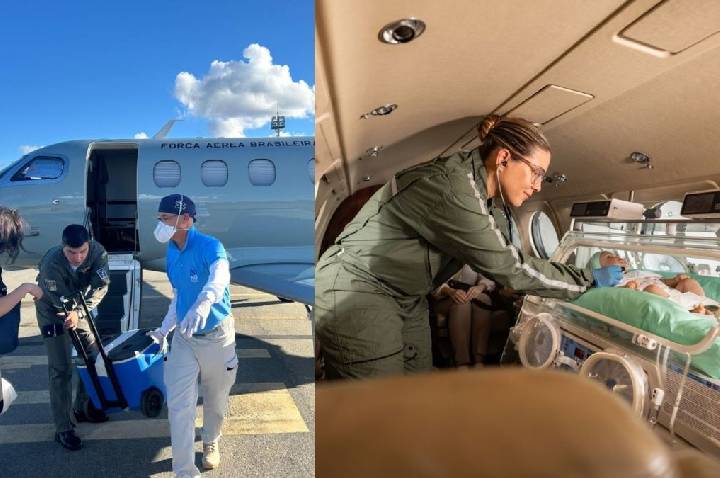 ‘Ambulância aérea’ faz 50 transportes mensais e atende 6,8 milhões de vidas