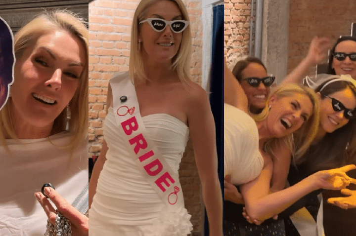 Ana Hickmann mostra “chá de lingerie” antes de casamento com Edu Guedes