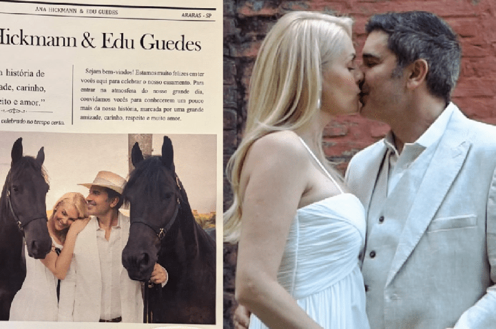 Ana Hickmann revela detalhes no dia de casamento com Edu Guedes; veja
