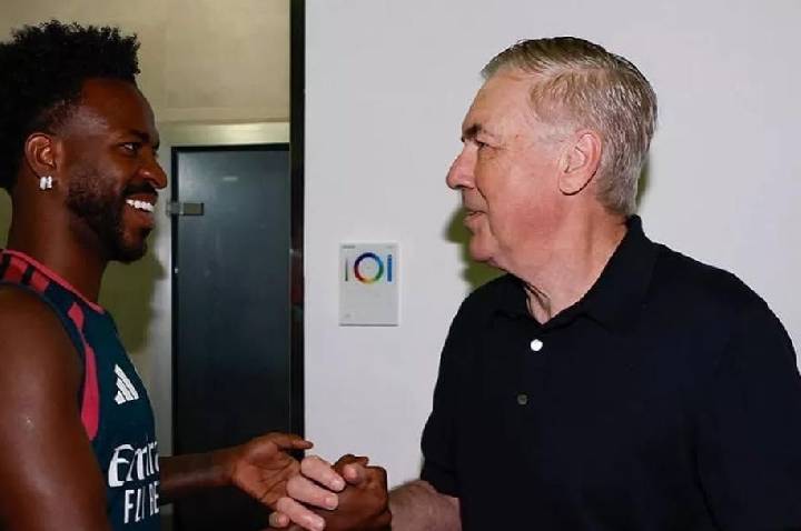 Ancelotti visita o Real Madrid antes de 1ª convocação da Seleção pós-Copa