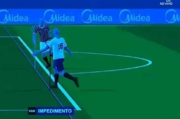 Bahia x Corinthians tem 1º gol anulado pelo semiautomático no Brasileirão