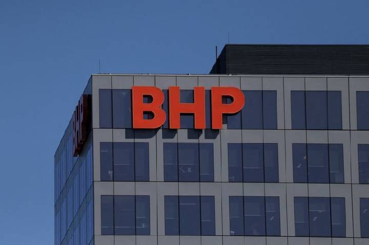 BHP tem lucro anual de US$ 9,83 bilhões, alta de 9%