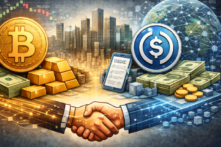 Bitcoin e stablecoins dividem funções no cripto