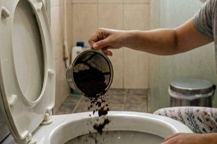 Borra de café no vaso sanitário realmente elimina odores? Entenda