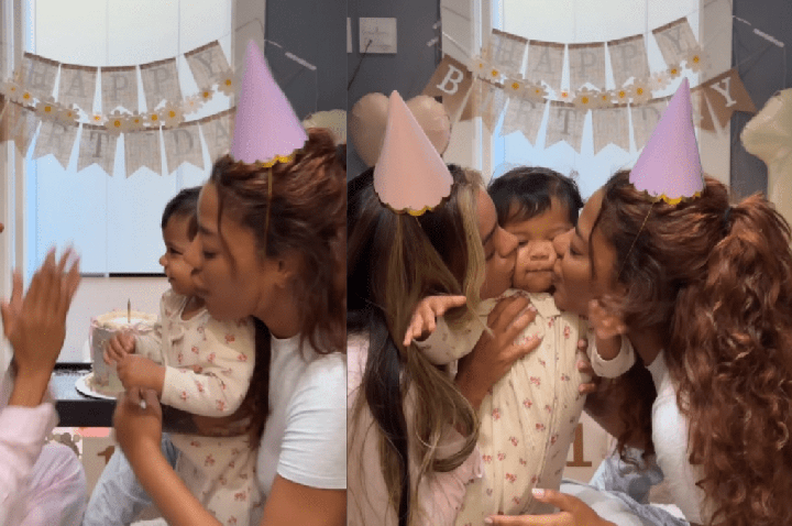 Brunna Gonçalves e Ludmilla celebram aniversário de 1 ano de Zuri; veja