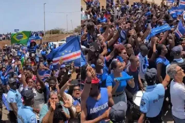 Cabo Verde desembarca com festa após campanha histórica na Copa