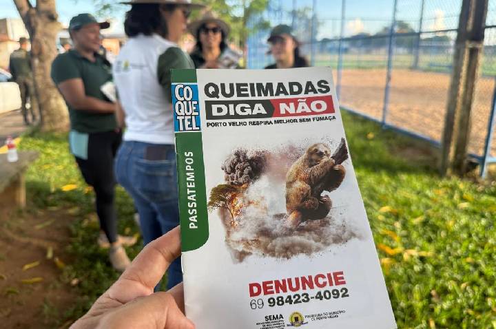 Capital intensifica campanha educativa para prevenir queimadas durante o verão amazônico