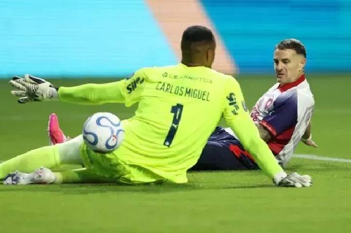 Carlos Miguel acumula falhas, mas dá recado otimista no Palmeiras