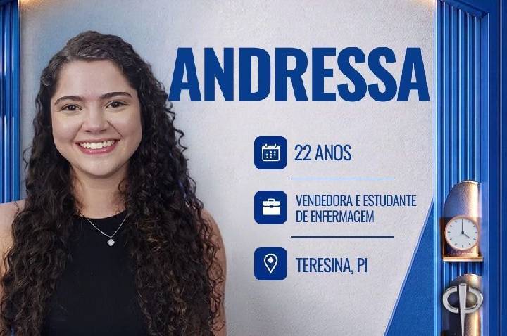 “Casa do Patrão”: Conheça Andressa, participante do reality do Boninho