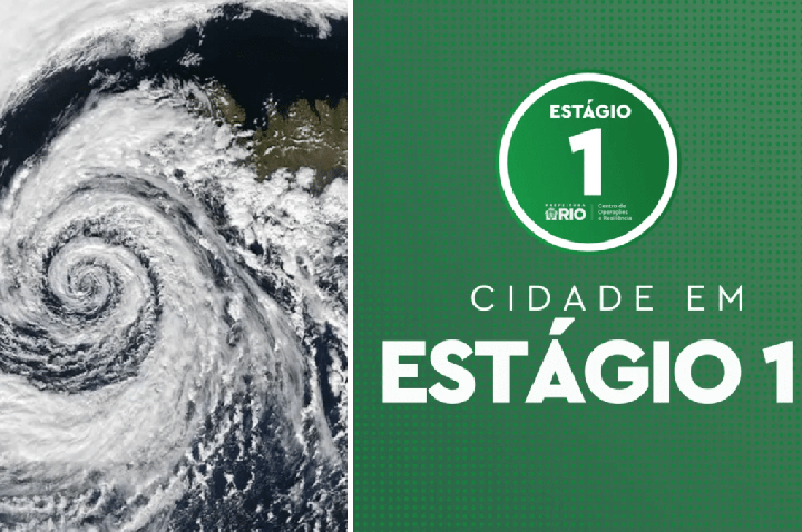 Ciclone-bomba: Rio volta ao Estágio 1 após dias de alerta e ventanias