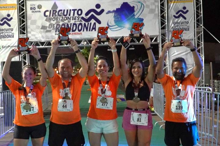 Corredores de vários municípios participam de Circuito Horizontes de Rondônia com apoio de Cirone Deiró