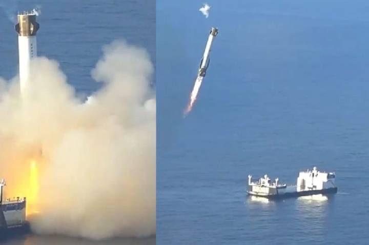 Corrida espacial: foguete de Bezos acirra disputa com Musk; veja pouso