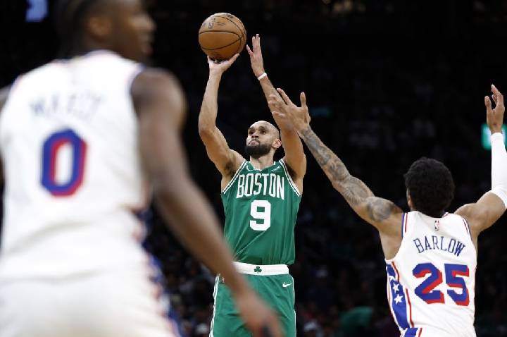 Derrick White, do Boston Celtics, vence prêmio de espírito esportivo da NBA