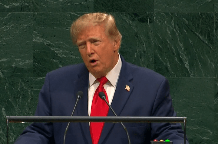 “Desde que assumi o governo acabei com oito guerras”, diz Trump na ONU