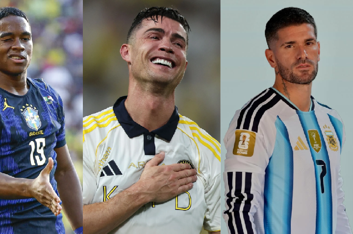 Enquete: quem é o jogador mais bonito da Copa do Mundo 2026? Vote