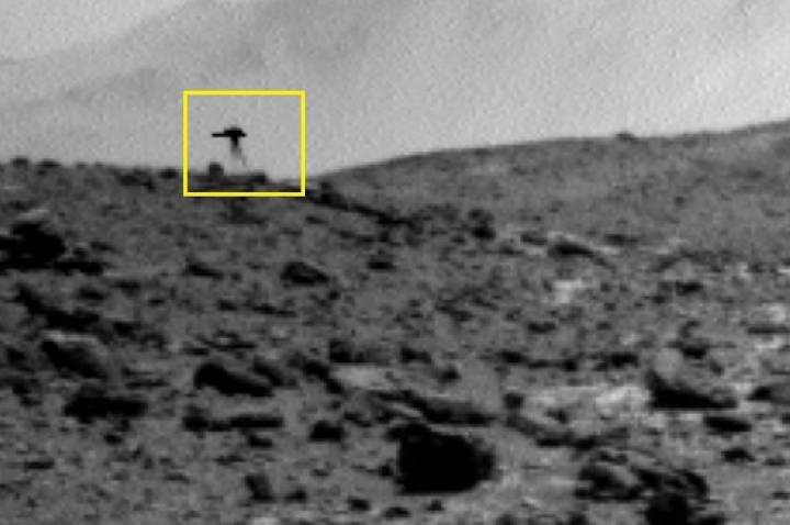 “Entidade estranha” é registrada em Marte pelo Robô Curiosity da Nasa