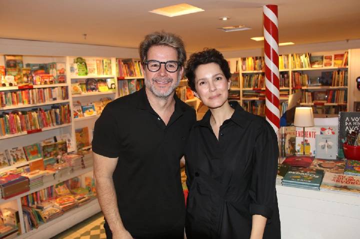 Ex-namorados, Murilo Benício e Cecilia Malan são vistos juntos no Rio