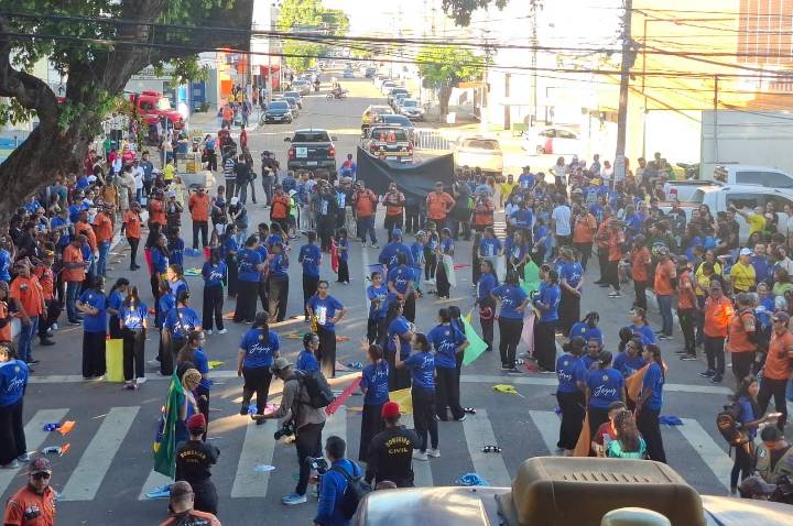 Famílias, jovens e voluntários dão rosto à fé durante a Marcha para Jesus em Porto Velho