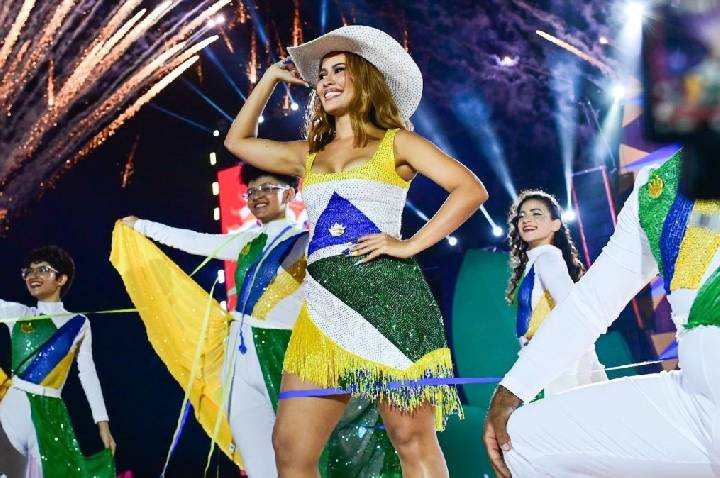Famosos curtem festa do São João da Thay, no Maranhão; veja fotos