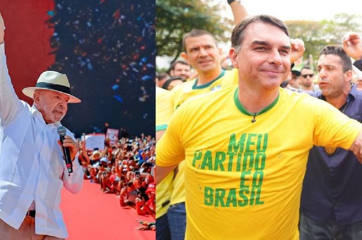 Flávio defende castração química; Lula promete Ministério da Segurança
