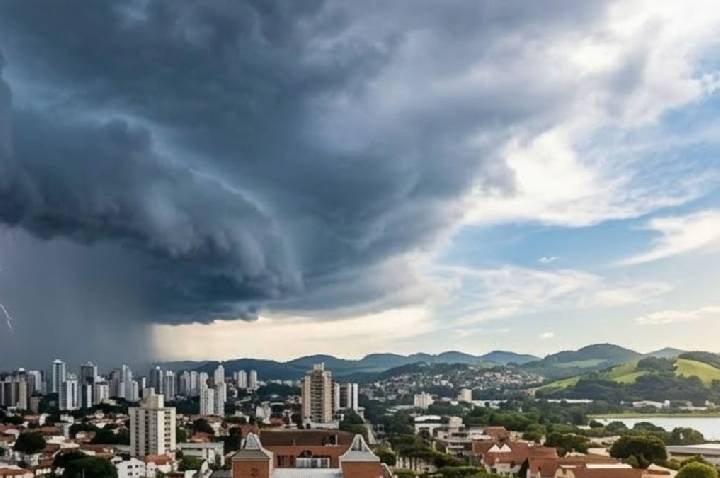 Frente fria coloca sete estados em alerta para chuvas e frio nesta semana