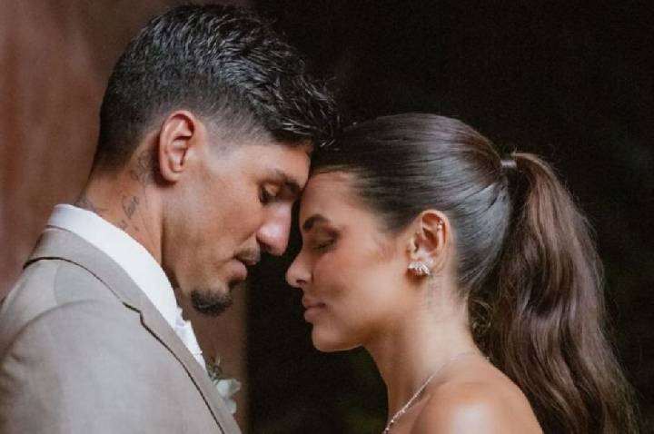 Gabriel Medina publica vídeo de casamento com Isabella Arantes: “Sonho”