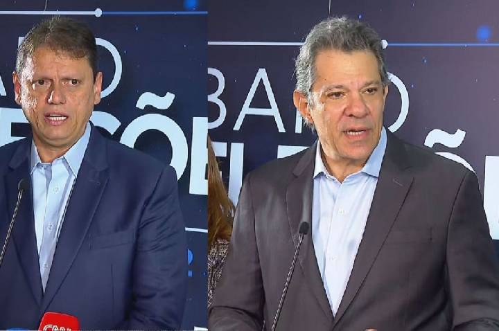 Haddad chama Tarcísio de “decoreba” em debate paulista