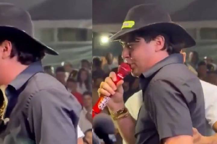 Homem ameaça agredir Nattanzinho Lima após invadir palco e cantor reage