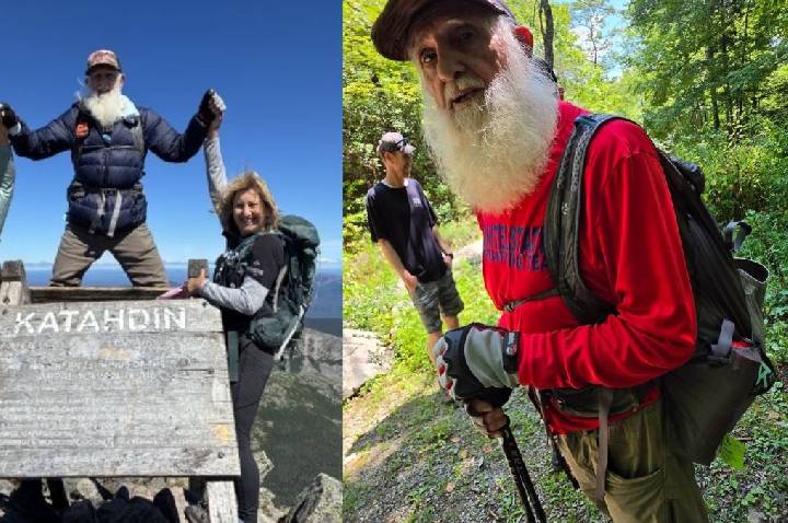 Homem de 91 anos se torna o caminhante mais velho a completar trilha de quase 4 mil quilômetros