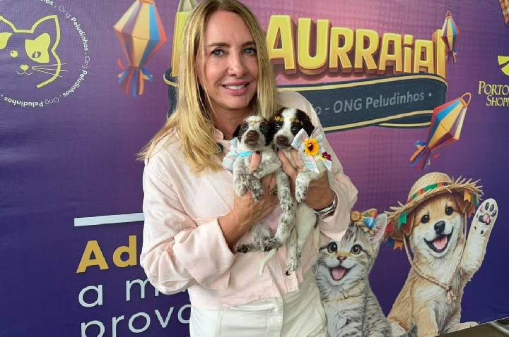 Ieda Chaves prestigia feira de adoção pet em Porto Velho com dezenas de animais acolhidos