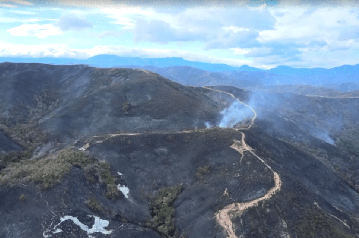 Incêndio florestal no norte da Colômbia queima cerca de três mil hectares