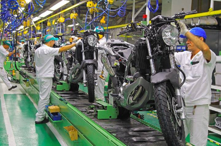 Indústria de motos tem melhor julho da história com 190,7 mil unidades