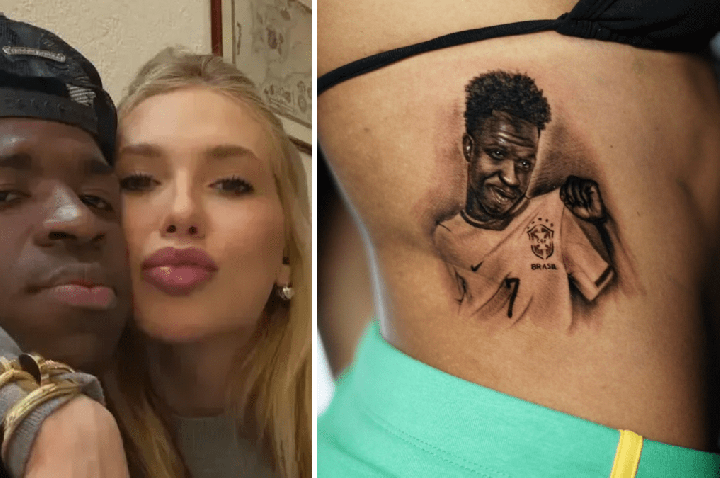 Influencer que fez tatuagem de Vini Jr. relata ataques de fãs de Virgínia