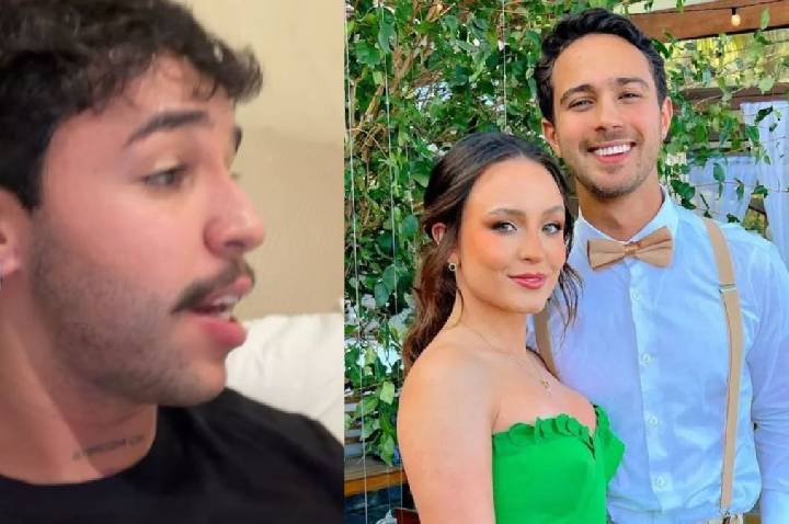 Influenciador diz que quase apanhou de marido de Larissa Manoela por ciúme