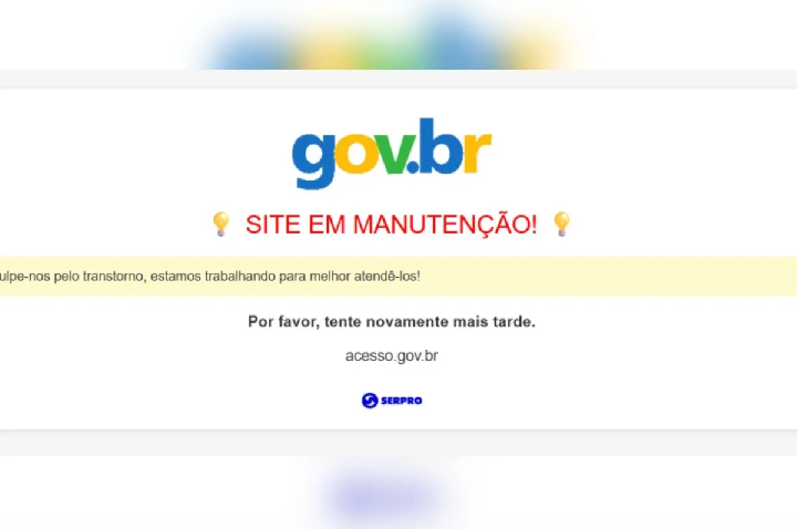 Instabilidade no Gov.br impacta serviços públicos nesta segunda-feira