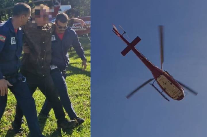 Jovem é resgatado após 5 dias perdido em trilha de Joinville (SC)