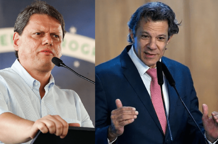 Justiça nega ação de Tarcísio contra Haddad para barrar vídeo sobre Master