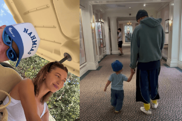 Justin Bieber posta fotos raras de filho com Hailey Bieber, Jack Blues