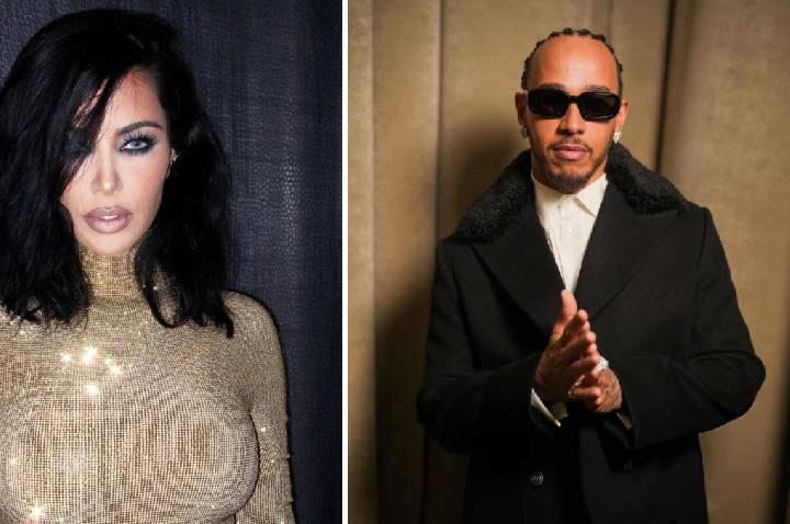 Kim Kardashian assume Lewis Hamilton com registro nas redes sociais; veja