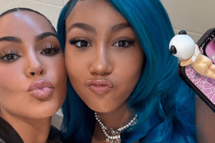 Kim Kardashian publica homenagem de aniversário para primogênita North West