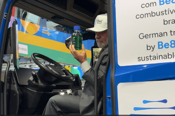 Lula defende transição energética em feira na Alemanha