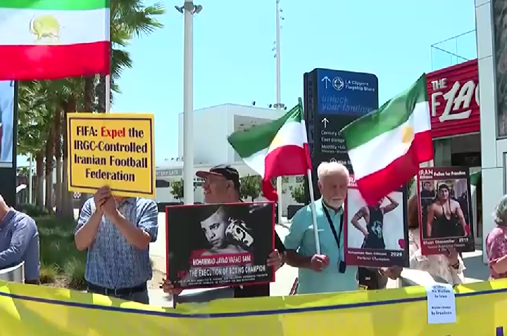 Manifestantes pedem exclusão do Irã da Copa antes de estreia nos EUA