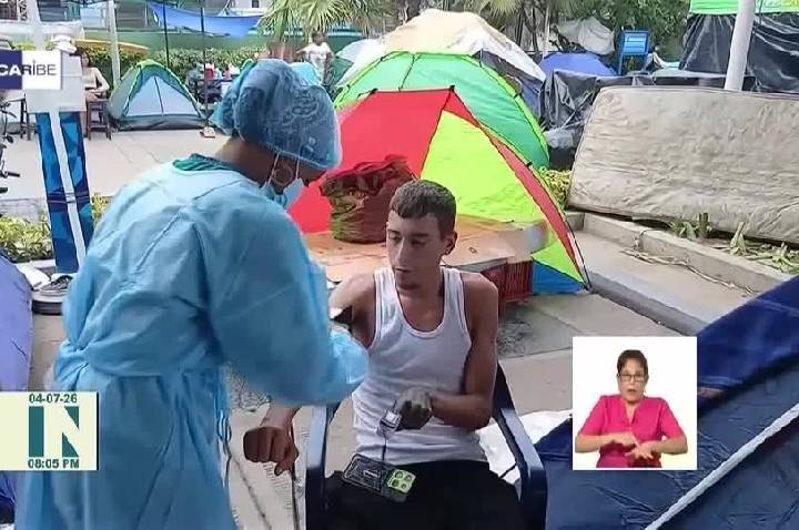 Médicos cubanos atendem vítimas dos terremotos na Venezuela
