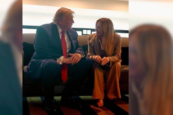 Meloni acusa Trump de inventar história e nega pedido de foto durante G7