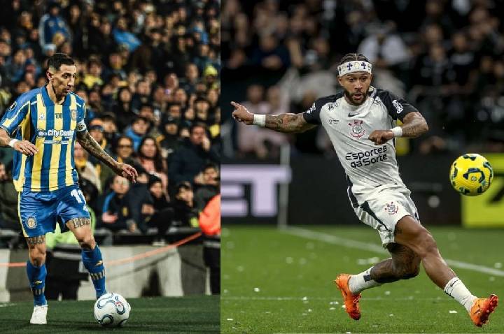 Memphis x Di María: histórico tem vantagem do argentino e duelo em Copa