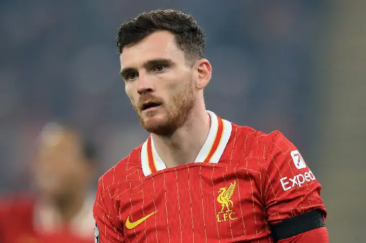 ‘Não queríamos saber de futebol’: Robertson expõe impacto da morte de Diogo Jota no Liverpool