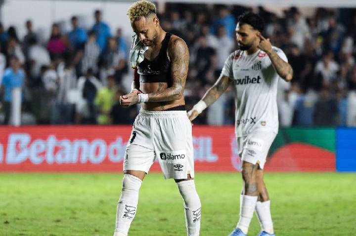 Neymar tem maior sequência no Santos em 2026, mas números decepcionam; veja