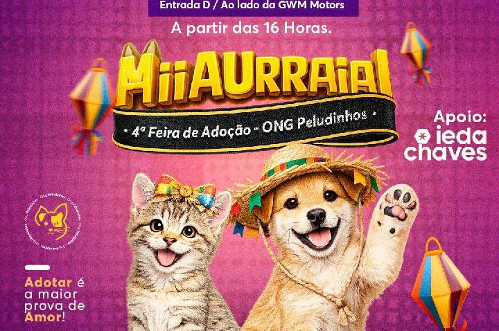 ONG Peludinhos promove evento de adoção e conscientização animal em Porto Velho